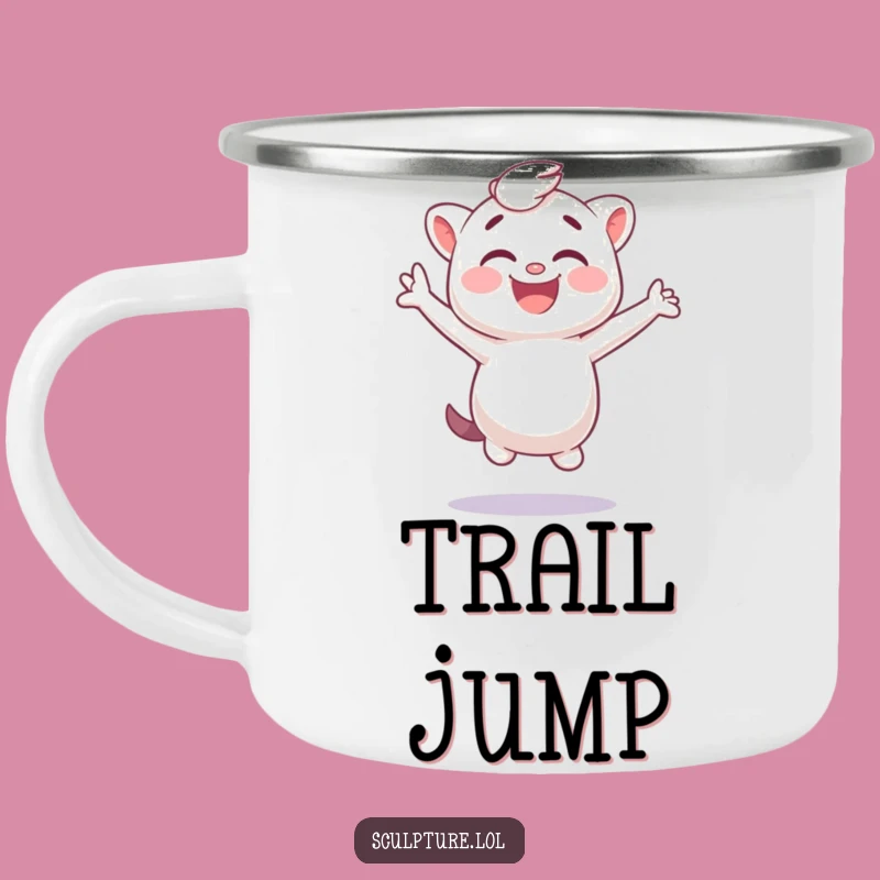 Funny Plaster Cast Camping Mug: Giggle on the Go with This Artistic Gift