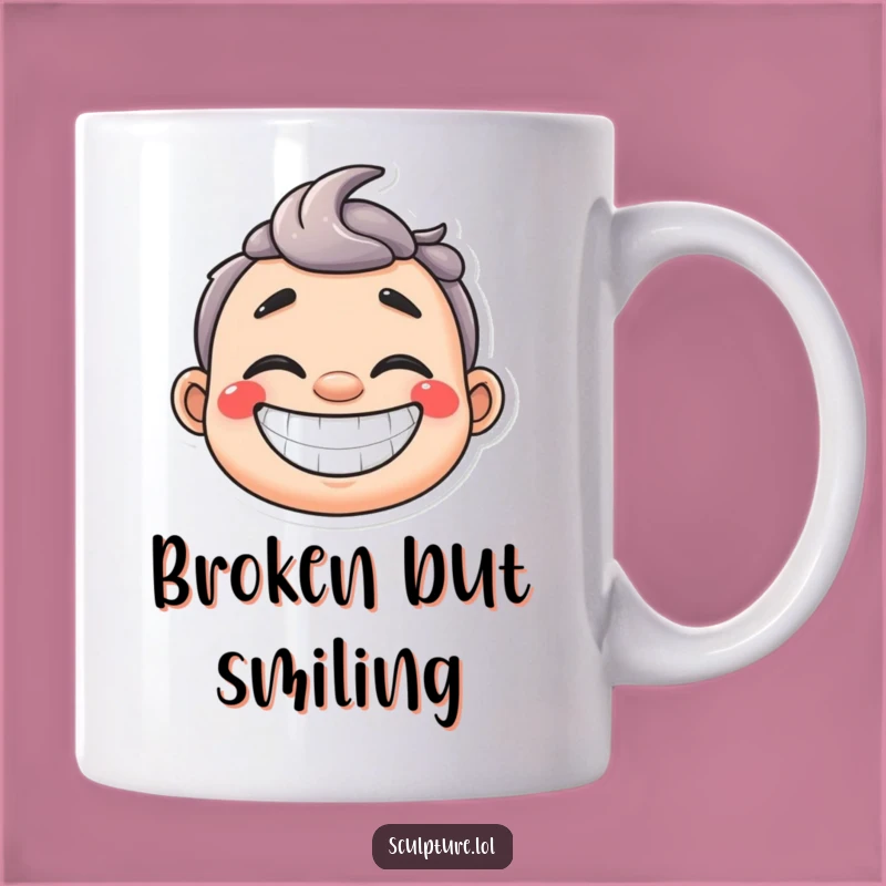Funny Plaster Cast Mug - Hilarious Get Well Soon Gift for Broken Bones