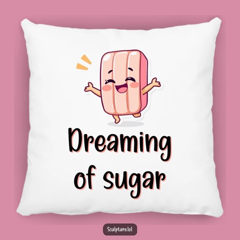 Funny Candy Bar Shimmy Pillow: Cuddle Up with Giggles, Sweet Funny Gift!