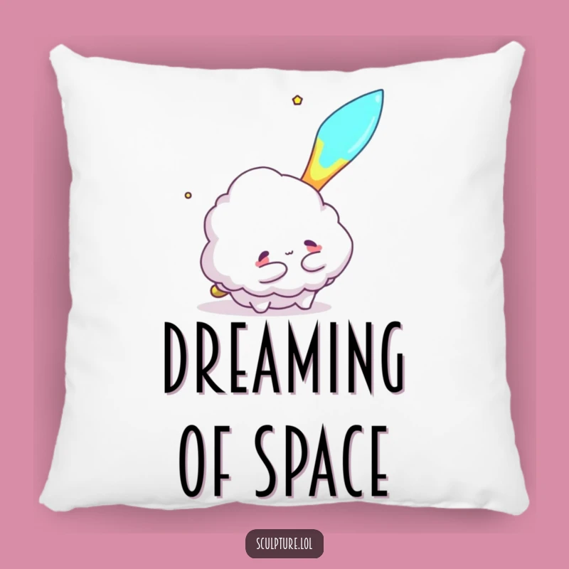 Funny Cloud Hugging Meteor Pillow - Cozy Comfort with Cosmic Charm Gift!