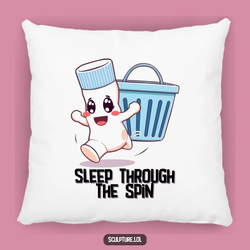 Funny Runaway Sock Pillow: Cozy and Hilarious Accent for Sofa, Perfect Funny Gift