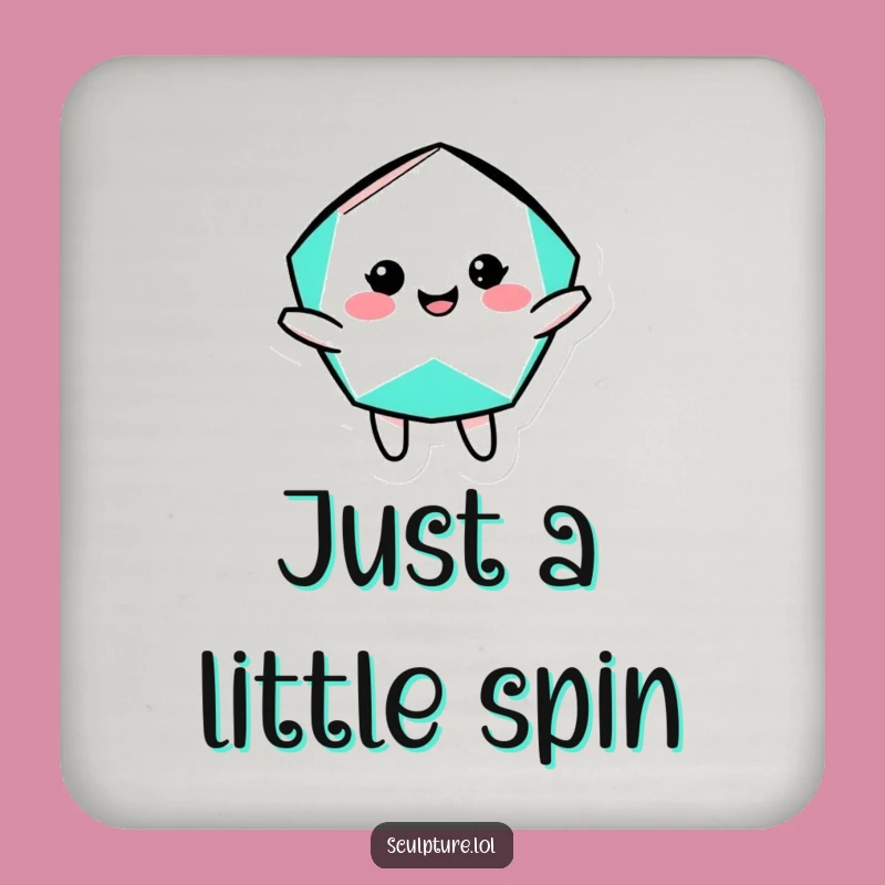 Funny Geometric Shape Coaster: Protect Surfaces with Play