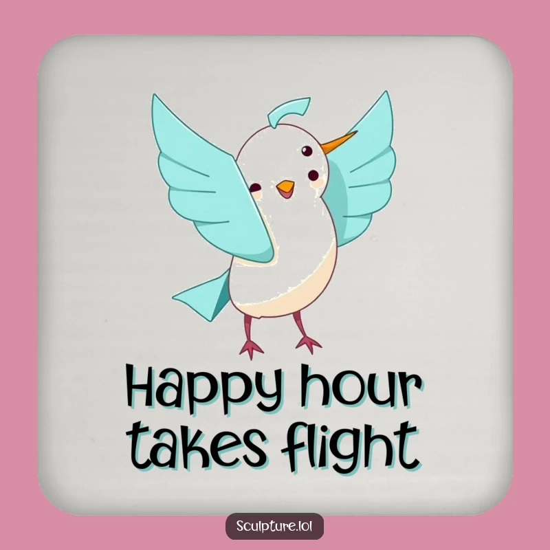 Funny Origami Bird Coasters: Protect Surfaces with Joyful Papercraft Art and Charm