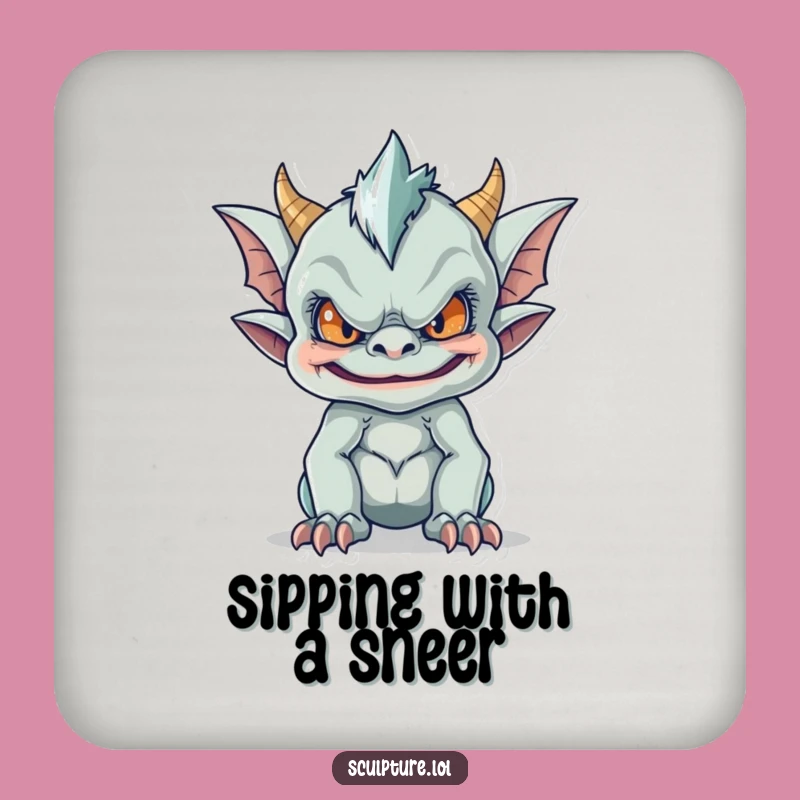 Funny Gargoyle Coasters: Protect Surfaces with Gothic Humor