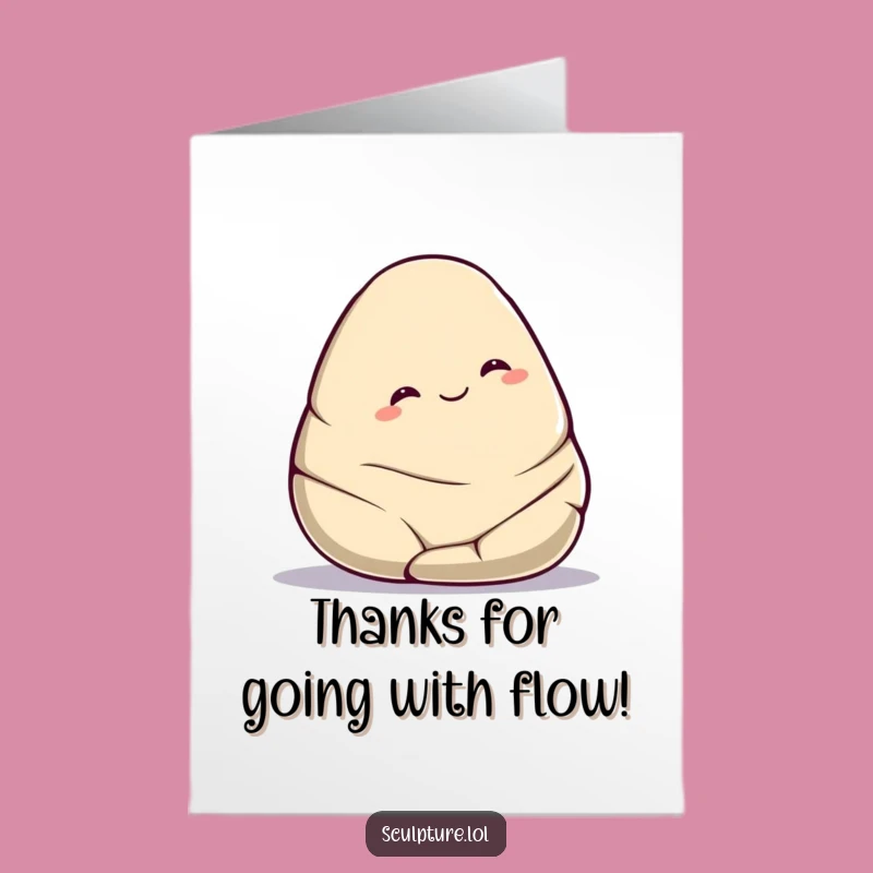 Free Printable Rolling Stone Thank You Card: Funny Grateful Downloadable Gift