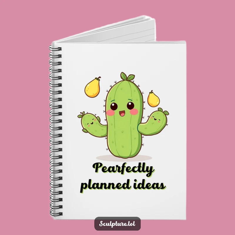 Funny Cactus Juggling Notebook: Cheerful Journal for Desert Dreams, Perfect Funny Gift