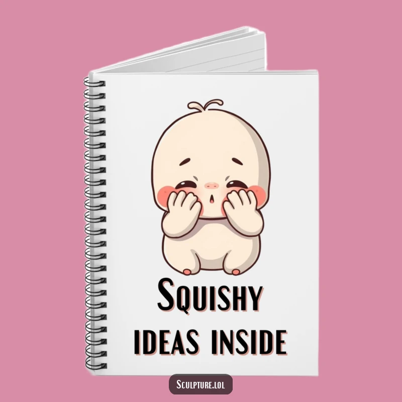 Funny Chubby Clay Notebook: Jot Down Sweet Ideas, Perfect Funny Gift