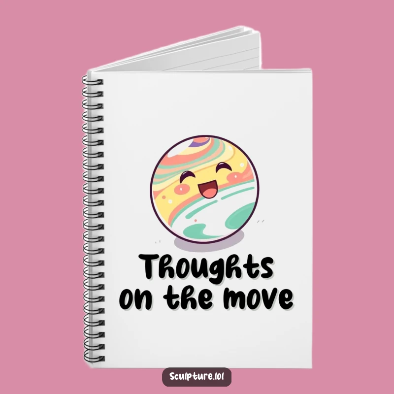 Funny Rolling Marble Notebook: Jot Down Ideas with Fun, Great Funny Gift!