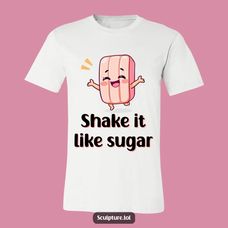 Funny Candy Bar Shimmy T-Shirt: Dance with Delight, Amazing Sweet Funny Gift!