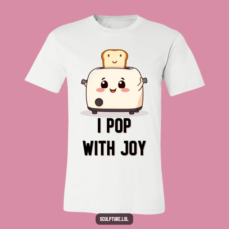Funny Toaster Toast T-Shirt: Energetic Launch Design, Ideal Funny Gift